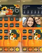 Image result for Home Screen iOS 14 Ideas Black