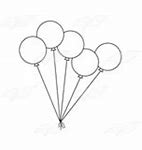 Image result for Five Balloons Clip Art