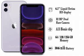 Image result for iPhone 11 Specifications Chart