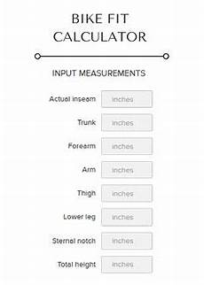 Mountain Bike Sizing Chart Mountain Bike Mountain Bike