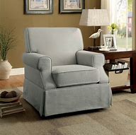 Image result for Fabric Swivel Rocker Chair