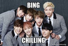 Image result for Bing Chilling Meme Music