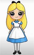 Image result for Draw so Cute Alice in Wonderland