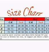 Image result for Waist Cm to Inches