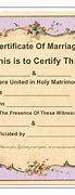Image result for Arizona Marriage Certificate Example