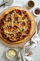 Image result for Top-Down Facing Pizza