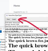 Image result for How to Install a Font