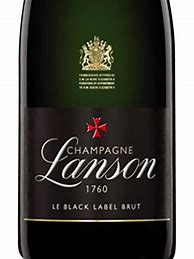 Image result for Lanson 1760 Black Label Champagne