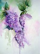 Image result for Lilac Watercolor