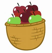 Image result for Apple Basket Cartoon