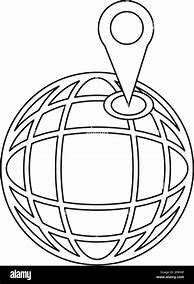 Image result for Globe and Pin Symbol