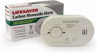 Image result for Battery Operated Carbon Monoxide Detector