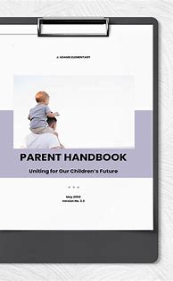 Image result for Parent Handbook Templete