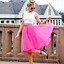 Image result for Hot Pink Tulle Midi Skirt