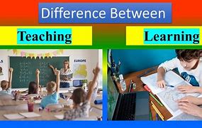 Image result for Differences Between Teaching and Lecture