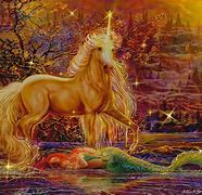 Image result for Unicorn and Mermaid Pics