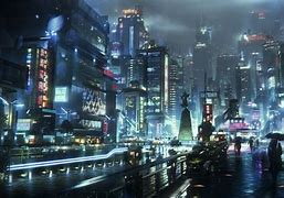 Image result for Futuristic City Night 1920X1080