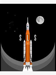 Image result for SLS Rocket Graphic