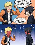 Image result for Naruto and Sasuke as Adults Meme