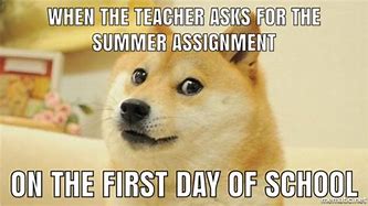 Image result for School Starting Meme