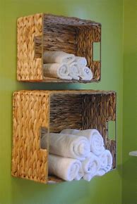 Image result for DIY Bathroom Towel Storage