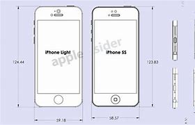 Image result for iphone 5s dimensions