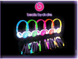 Image result for Neon Beats Headphones