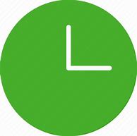 Image result for Green Clock Icon