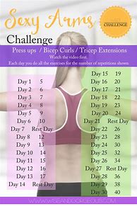 Image result for 6 Week Arm Challenge