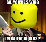 Image result for Roblox Noob Face Meme