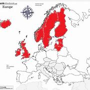 Image result for Northern Europe Height Map
