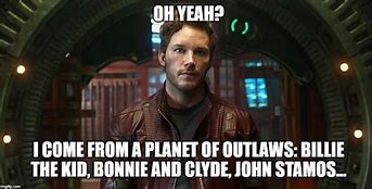 Image result for Chris Pratt Star-Lord Meme