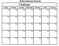 Image result for 21 Day Challenge Calendar Template