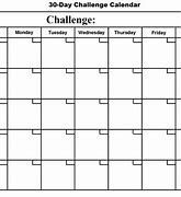 Image result for 30-Day Challenges Chart Blank