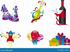 Image result for New Year Celebration Icon