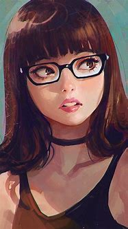 Image result for Anime Girl Characters with Glasses