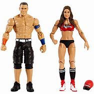 Image result for John Cena and Nikki Bella Figures