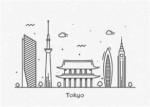 Image result for Tokyo Japan Drawing