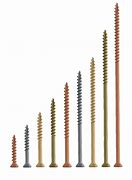 Image result for Coated Screws for Pressure Treated Lumber