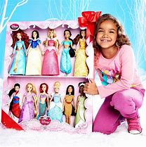 Image result for Disney Princess Clip Dolls