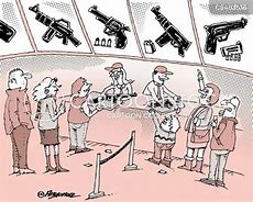 Image result for 2nd Amendment Cartoon Gun Voilence