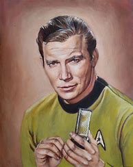Image result for Captain Kirk Art