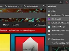 Image result for PDF Merge in MS Edge