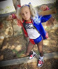 Image result for Toddler Harley Quinn Costume