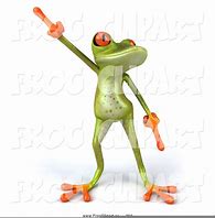 Image result for Free Clip Art Dancing Frog