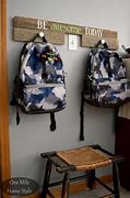 Image result for Backpack Hooks for Home