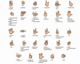 Image result for Sign Language Emoji