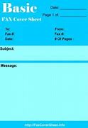Image result for Windows Fax Cover Sheet