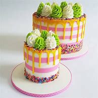 Image result for Beige Small 4 Inch Cake