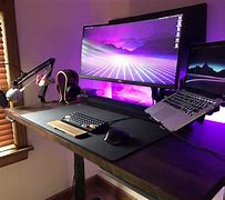 Image result for Good Monitor and Laptop Setup